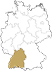 Baden-Württemberg Karte