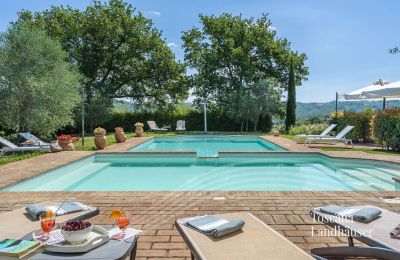 Dom na wsi na sprzedaż Asciano, Toskania:  RIF 2992 Pool und Liegemöglichkeit