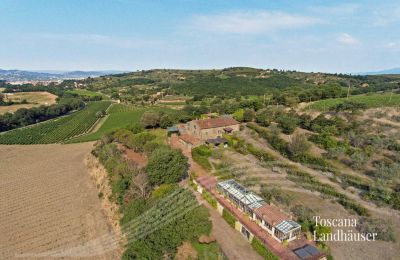 Dom na wsi na sprzedaż Arezzo, Toskania:  RIF 2993 Blick auf Anwesen und Umgebung