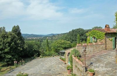 Dom na wsi na sprzedaż Arezzo, Toskania:  RIF 2993 Anwesen und Ausblick