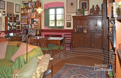 Dom na wsi na sprzedaż Gaiole in Chianti, Toskania:  RIF 3003 Wohn-Essbereich