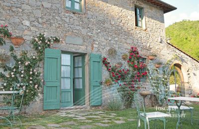 Dom na wsi na sprzedaż Gaiole in Chianti, Toskania:  RIF 3003 Eingang und Garten