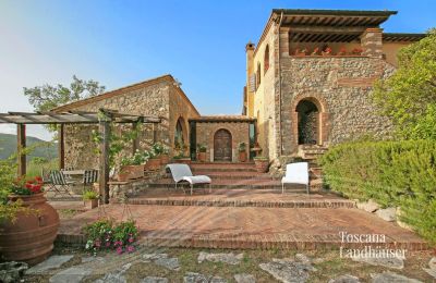 Dom na wsi Sarteano, Toskania