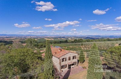 Dom wiejski na sprzedaż Sarteano, Toskania:  RIF 3009 Haus und Panoramablick