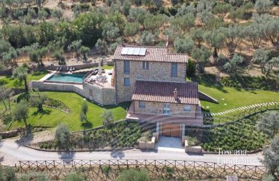 Dom na wsi na sprzedaż Cortona, Toskania:  RIF 2986 Blick auf Rustico