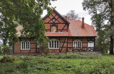 Dwór na sprzedaż Wielkopolskie, Widok z tyłu