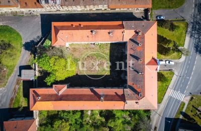 Pałac na sprzedaż Cítoliby, Zamek Cítoliby, Ústecký kraj:  Dron