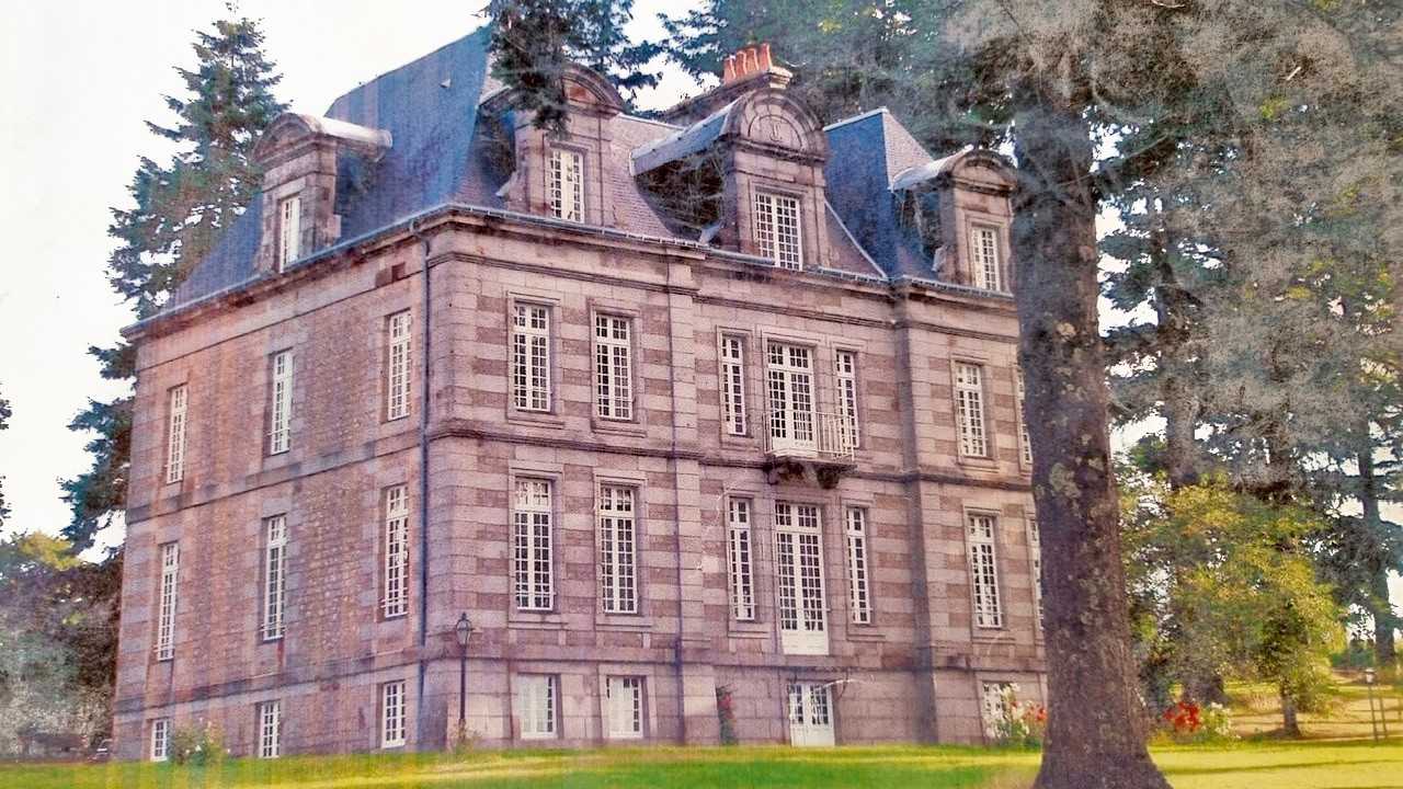 Zdjęcia Piękny pałac w Normandii, Francja