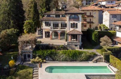Zabytkowa willa na sprzedaż 28838 Stresa, Piemont, Zdjęcie Drona
