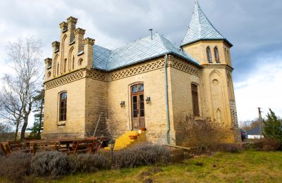 Zabytkowa willa na sprzedaż Chmielniki, Kujawsko-pomorskie, Widok z tyłu