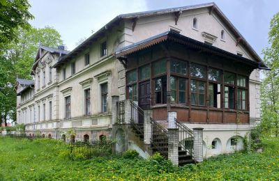 Pałac na sprzedaż Stradzewo, Pałac w Stradzewie, Zachodniopomorskie, Weranda