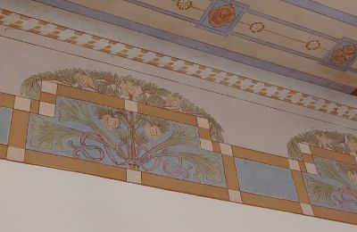 Zabytkowa willa na sprzedaż Lucca, Toskania, affresco