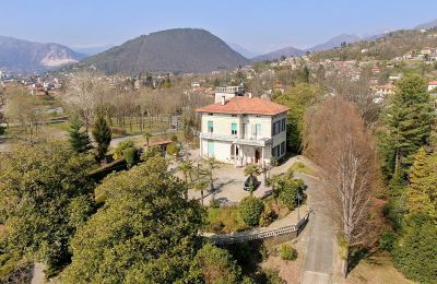 Zabytkowa willa na sprzedaż Verbania, Piemont, Zdjęcie Drona