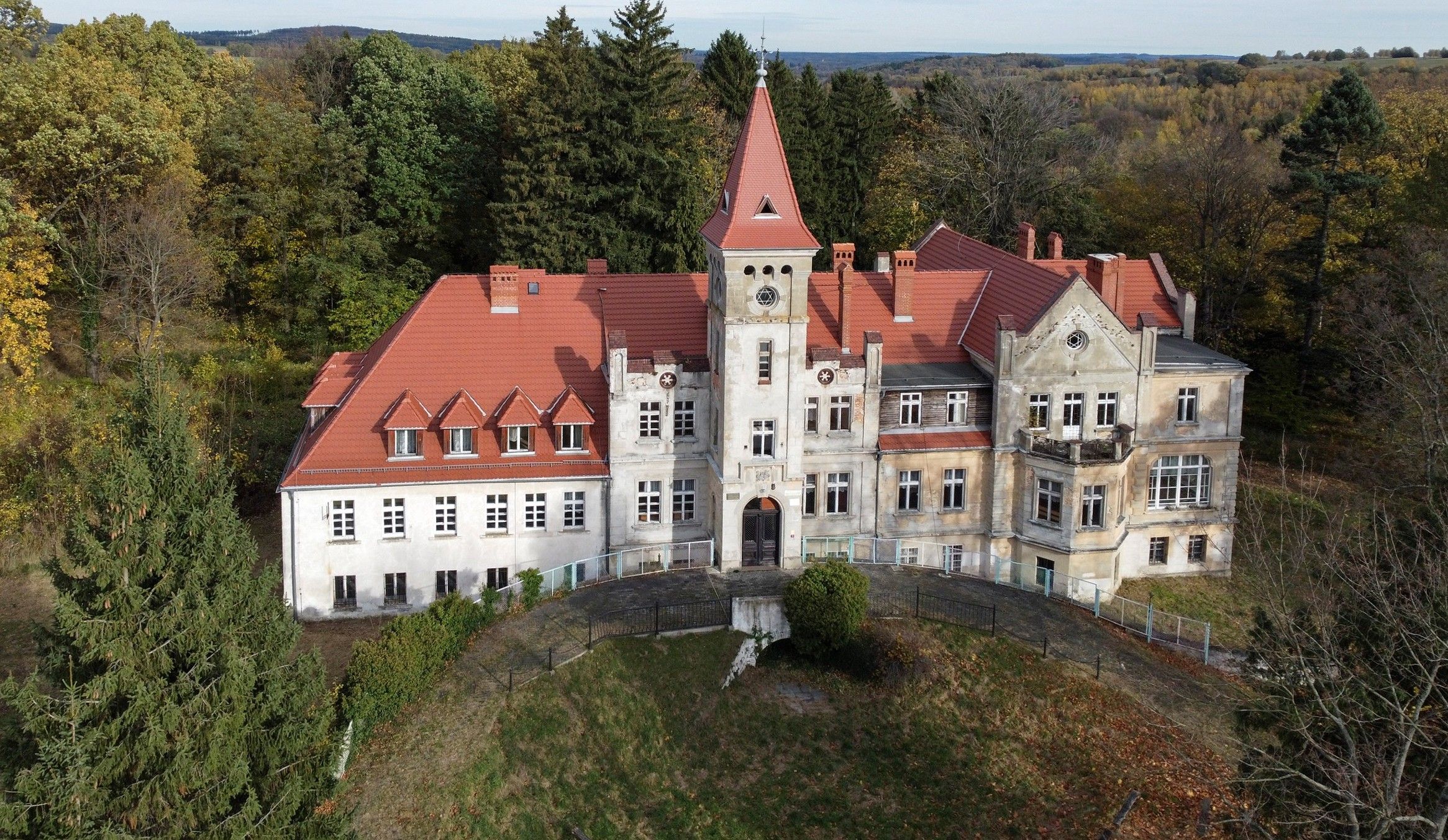 Zdjęcia Pałac Grabiszyce Średnie - Gmina Leśna