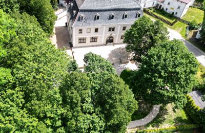 Dwór na sprzedaż Sędzisław, Dwór w Sędzisławiu, Dolnośląskie, Zdjęcie Drona