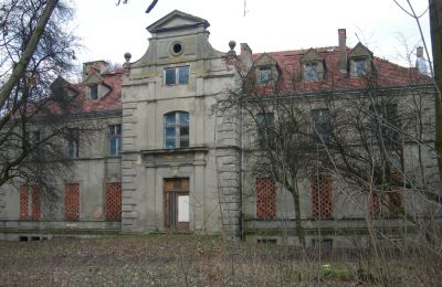 Pałac na sprzedaż Gwoździany, Spółdzielcza 4a, Śląskie, Widok z tyłu