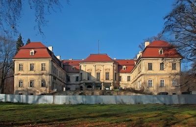 Pałac na sprzedaż Grodziec, województwo dolnośląskie:  Widok z tyłu