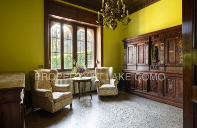 Zabytkowa willa na sprzedaż Torno, Lombardia:  Living Room