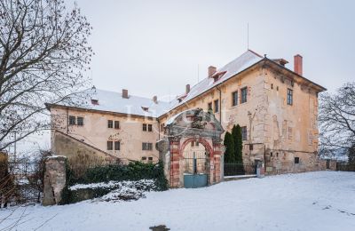 Pałac na sprzedaż Žitenice, Zámek Žitenice, Ústecký kraj:  Widok z przodu