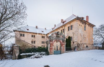 Pałac na sprzedaż Žitenice, Zámek Žitenice, okres Litoměřice, Widok z przodu