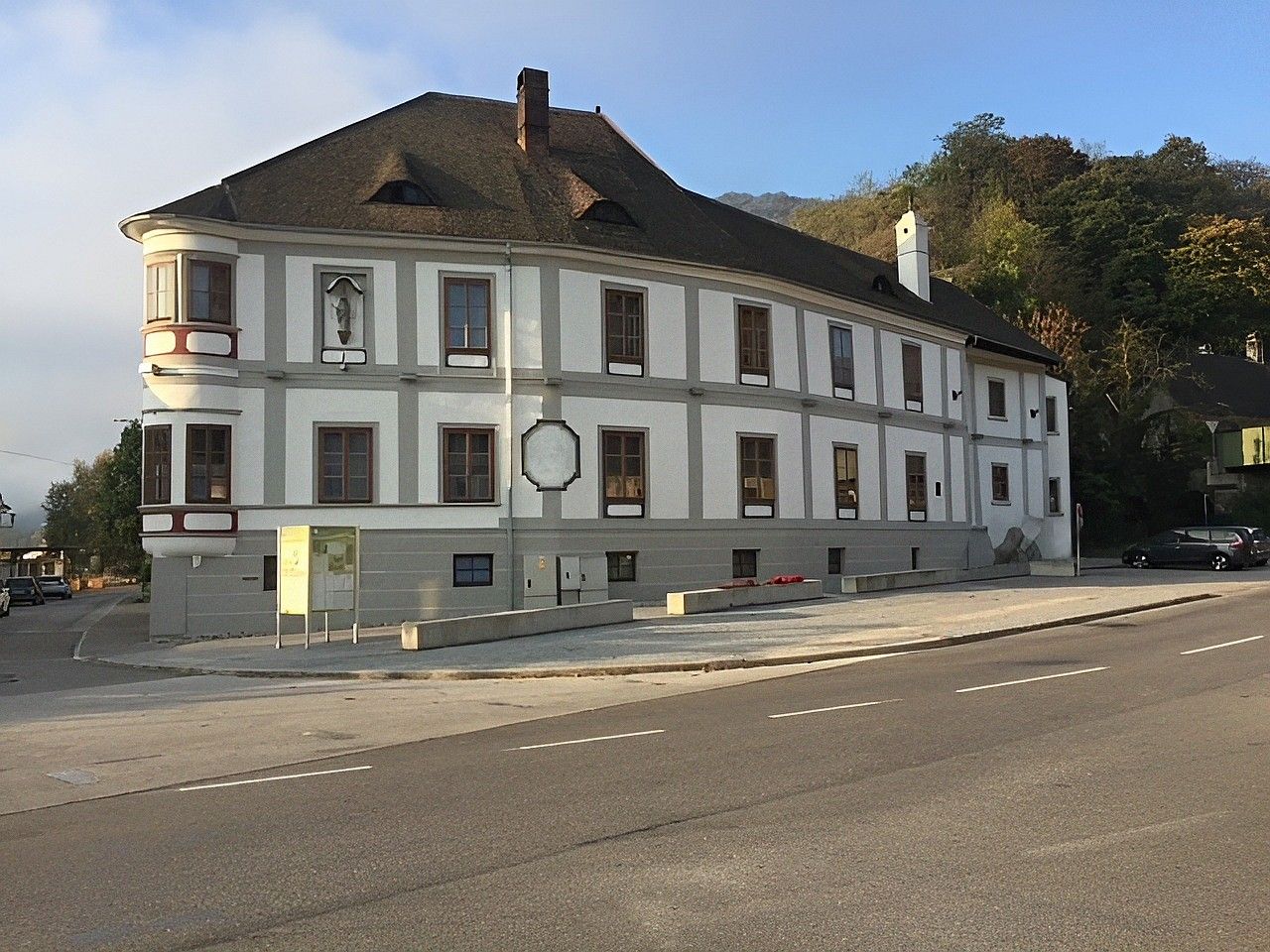 Zdjęcia Historyczny klejnot architektoniczny w Spitz nad Dunajem