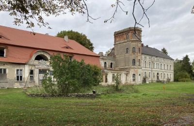 Pałac na sprzedaż Cecenowo, Pałac w Cecenowie, województwo pomorskie:  Widok z przodu