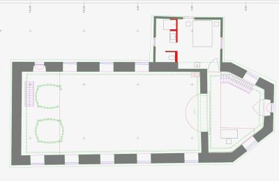 Kościół na sprzedaż 78591 Durchhausen, Vordere Kirchgasse  6, Badenia-Wirtembergia, Entwurf Wohnung Sakristei OG