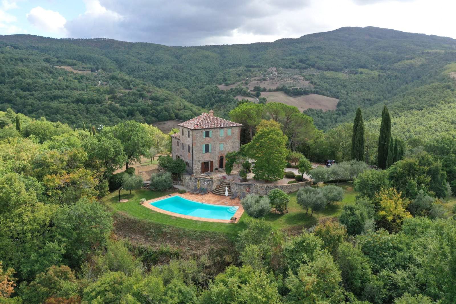 Zdjęcia Elegancki dom wiejski z panoramicznym widokiem w Preggio
