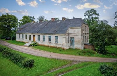 Dwór na sprzedaż Ozoli (Ozolmuiža), Ozolu muiža, Kurzeme, Widok z przodu