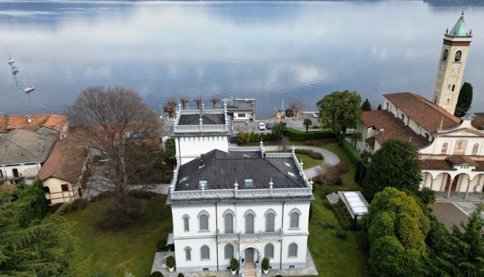 Ekskluzywna rezydencja Belle Epoque nad jeziorem Maggiore
