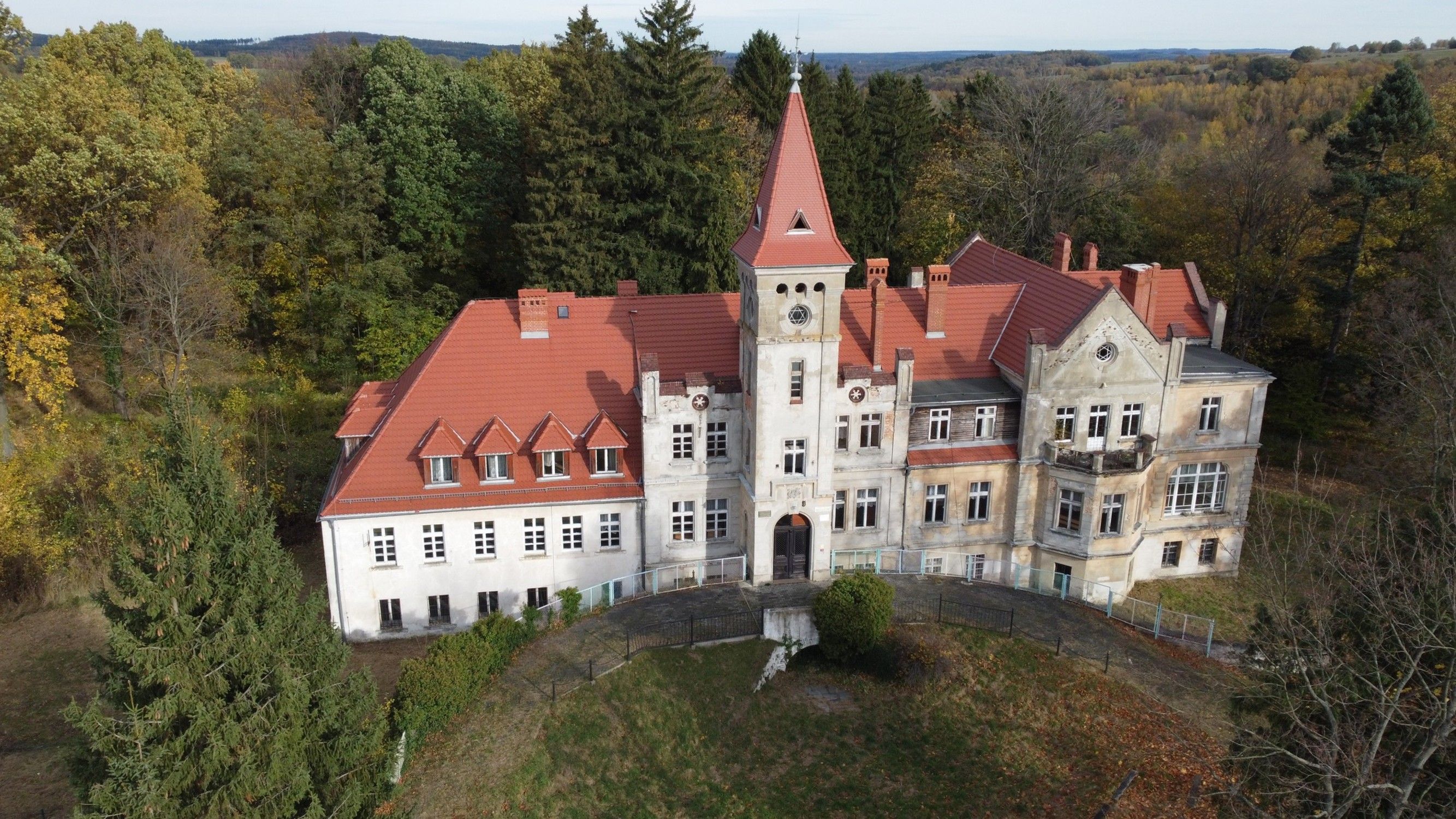 Zdjęcia Pałac Grabiszyce Średnie - Gmina Leśna