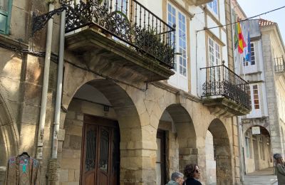 Dwór na sprzedaż Pontedeume, Calle Real, Galicja, Fachada 