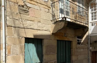 Dwór na sprzedaż Pontedeume, Calle Real, Galicja, Fachada posterior