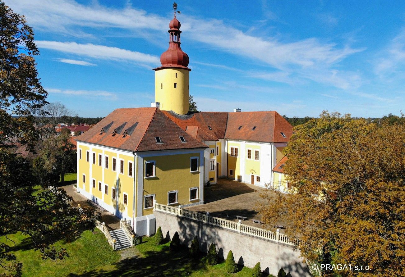 Zdjęcia Barokowy zamek w południowych Czechach