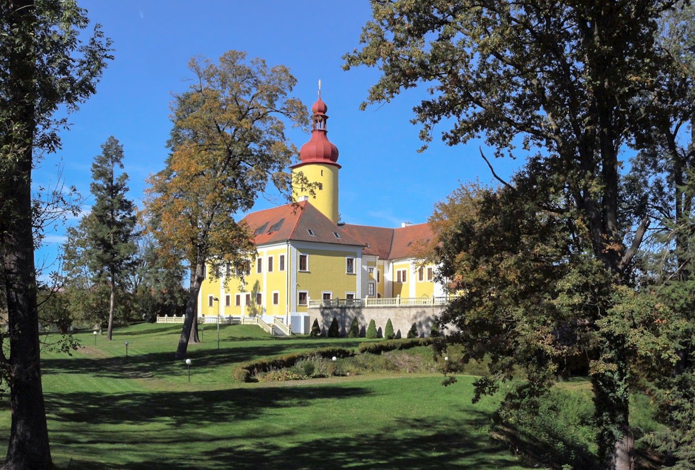 Zdjęcia Barokowy zamek w południowych Czechach