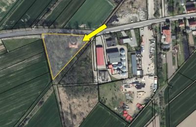 Dwór na sprzedaż Udanin, Główna, Dolnośląskie, Działka