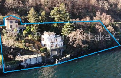 Zabytkowa willa na sprzedaż Laglio, Lombardia, Działka