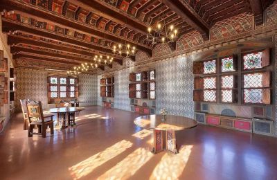 Zamek na sprzedaż Pavone Canavese, Piemont, Duża sala