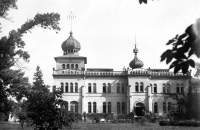 Pałac na sprzedaż Osiek, Pałac w Osieku, Małopolskie, Widok historyczny