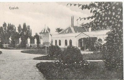 Dwór na sprzedaż Koplotovce,  kaštieľ, Kraj trnawski, historický pohľad hlavná kúria