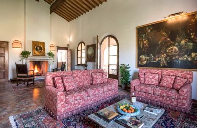 Zabytkowa willa na sprzedaż Torrenieri, Toskania, Salon