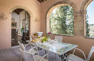 Zabytkowa willa na sprzedaż Torrenieri, Toskania, Taras