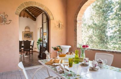 Zabytkowa willa na sprzedaż Torrenieri, Toskania, Taras