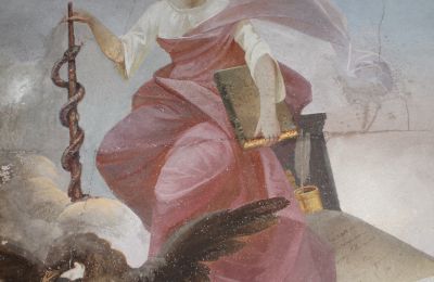 Zabytkowa willa na sprzedaż Faido, Ticino, affresco