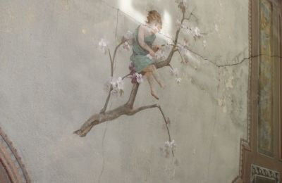 Zabytkowa willa na sprzedaż Faido, Ticino, affresco