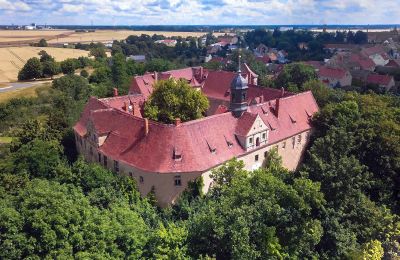 Posiadłości, Zamek nad Łabą z planem renowacji