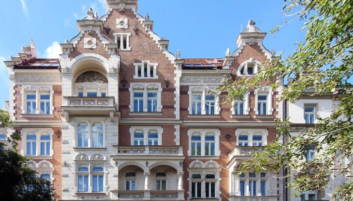 Przestronne mieszkanie w centrum Pragi z widokiem na rzekę Wełtawę