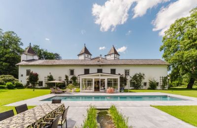 Pałac na sprzedaż 4693 Desselbrunn, Górna Austria, Highend-Poolanlage mit wärmeisolierender Rollabdeckung