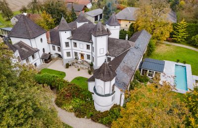 Pałac na sprzedaż 4693 Desselbrunn, Górna Austria, Die Südwestansicht samt Poolanlage
