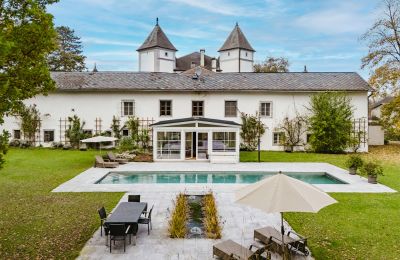 Pałac na sprzedaż 4693 Desselbrunn, Górna Austria, Highend-Poolanlage mit wärmeisolierender Rollabdeckung
